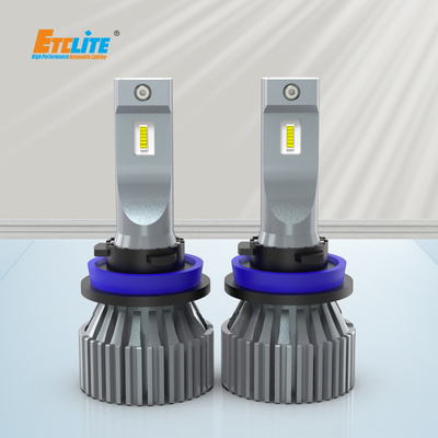 ROHS Fanless LED Headlight Bulb 10000Lm H11 CSP Chip Fit Toyota