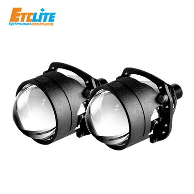 Etclite 2.5 inch Car Led Projector Lens Bulbs Universal 5500K Bi-Led High Canbus Projector Led Headlight For Car