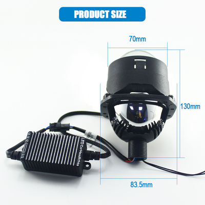 Super Bright 16000Lm Bi-Led Projector Led Headlight Lens Bi Led Headlight Bulbs 150W Bi Car Led Projector Lens For Car
