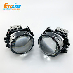 16000Lm LED Projector Lens , High Low Beam 6000K Projector H4 Headlights