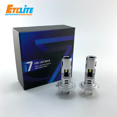 H7 Ip67 Car LED Headlight Bulbs 12V 50W 5000Lm 6000K