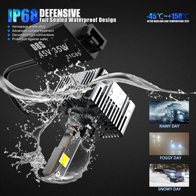 6000k Canbus Led Headlight Bulbs ROHS Approved ODM Available D3S D4S