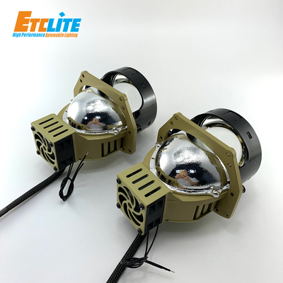 3.0 Inch Led Projector Lens Headlight 35W Power 7000K Color Temperature